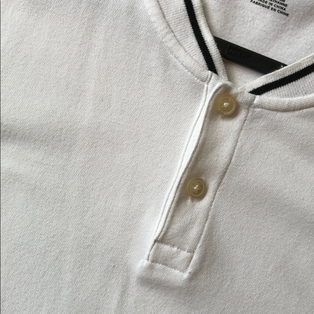 Club Monaco collarless polo - Picture 4 of 4